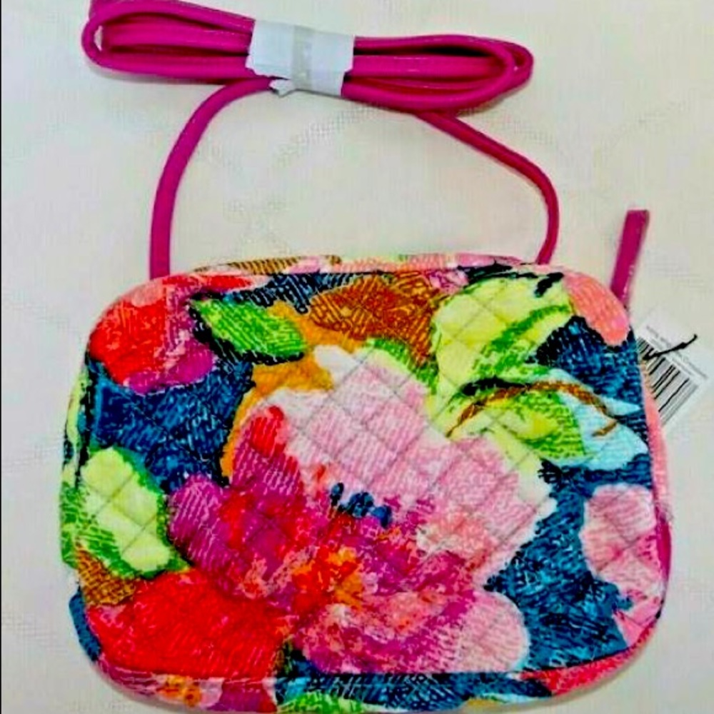 Vera Bradley Iconic RFID Little Crossbody